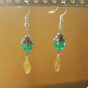 Jewelry - Green 💚/ 🍃Leaf 🍃/Dainty💛 Statement Earrings 💎 Jewelry - Green 💚/ 🍃Leaf 🍃/Dainty💛 Statement Earrings 💎